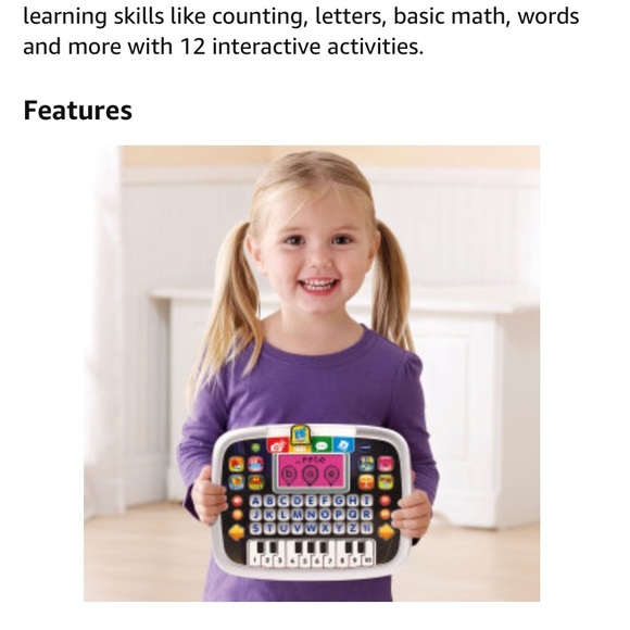 VTech Little Apps Tablet - Picture 2 of 5